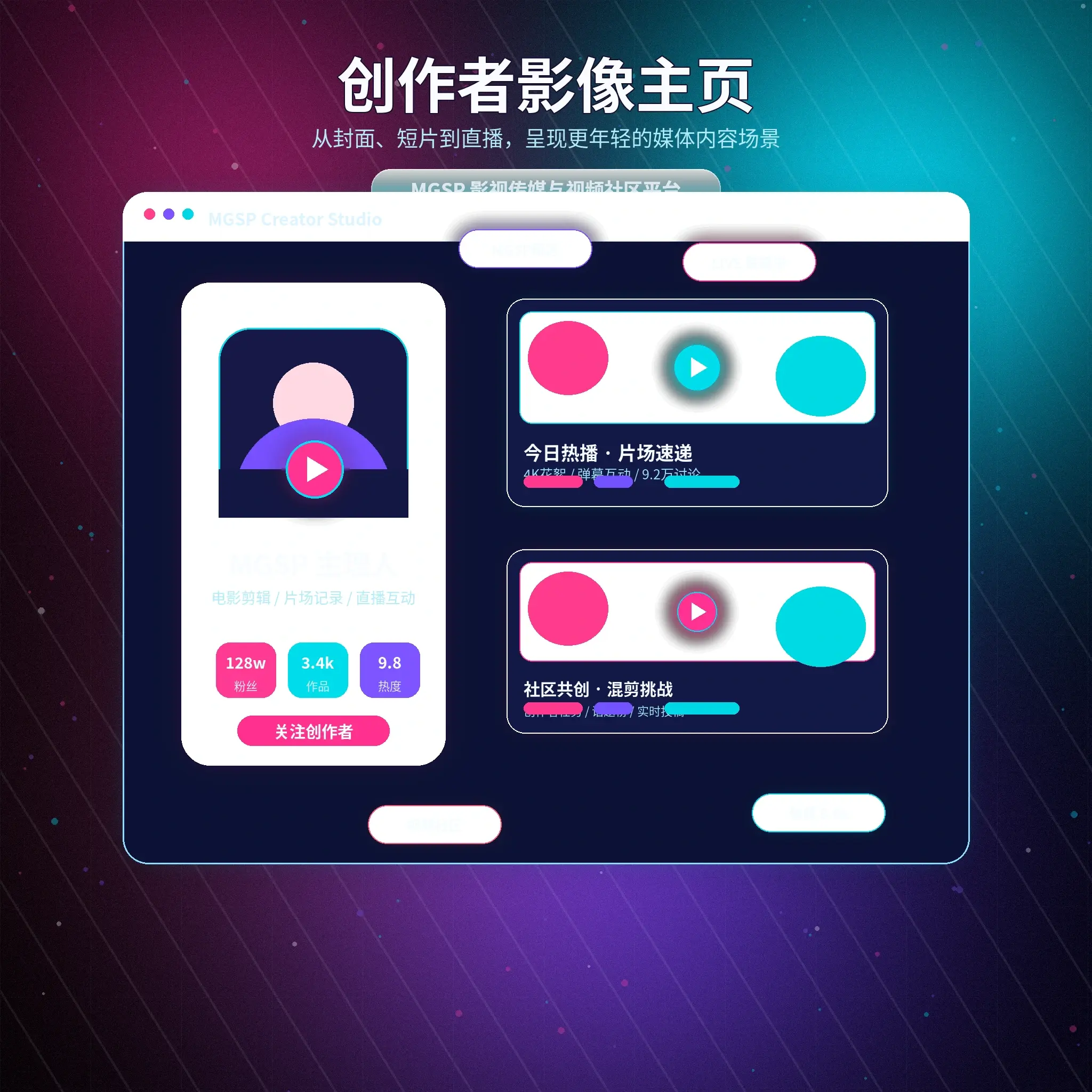 蘑菇视频创作者生活影像